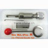 New MUL-5Pins-R 2 in 1 Pick and Decoder Tool(R-UP)