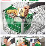 As Seen on TV Clip to Cart Reusable Shopping Grocery Bag GRAB BAG thumbnail-1