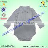 New arrival cotton infant rompers baby girl bodysuit with long sleeve and high quanlity