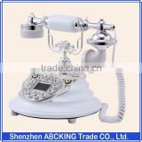 2016 Popular ceramic Telephone Set ,home Retro display Bluetooth telephone MTK6260A