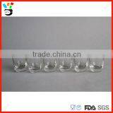 Vintage Shot Glass 1oz Size Gold Rimmed Glassware Set thumbnail-1