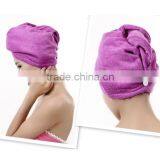 Bright Colorful Microfiber Hair Towels Wholesale thumbnail-2