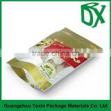 China Online Shopping Printing Stand up Clear Plastic Zipper Bag for Food Packing Pouch in China thumbnail-2