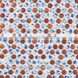 Metal Mix Ceramic Round Mosaics, Art Design Metal Mosaic, Home Decor Mosaics (PMMS033)