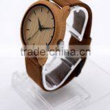 2016 Vintage Fashion Wood Watches Leather Strap Watches thumbnail-6