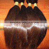 Natural Remy Human Hair / Virgin Hair / Raw Hair / Pigtail / Natural Color Human Hair Bulk / Braiding thumbnail-1
