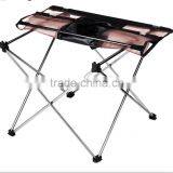 Folding Camping Picnic Table With Cup Holders thumbnail-3