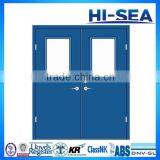 ABS CCS BV Marine A60 A30 A15 B15 B0 Double-Leaf Steel Fire Door for Ship thumbnail-2