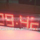 10" 88:88:88 Blue Outdoor LED Temperature Display thumbnail-1