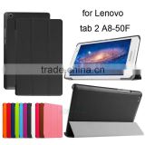 Premium PU Leather Case Travel Carrying Tablet Cover For Lenovo Tab 2 A8-50
