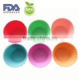 Wholesale Popular Baking Cups FDA Silicone Cupcake Liner to Amazon thumbnail-4