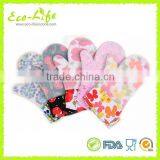 Heat Resistant Quilted Silicone Cotton Lining Gloves, BBQ Silicone Mitts thumbnail-2