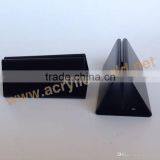 Acrylic Drink Menu Holder Base /Wholesale Menu Holder Base/Clear Bottole Menu Holder Base