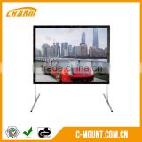 300" projector screen customized, factory supply outdoor projector screen