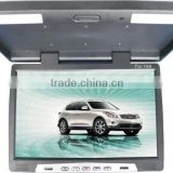 15 Inch TFT-LCD flip down bus roof mounted monitor with TV tuner