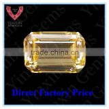 Hot selling wholesale loose gemstones Emerald cut