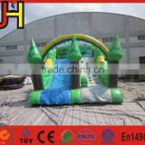 Green Forest Jungle Jumper Inflatable Bouncer Slide, Forest Water Slide thumbnail-6