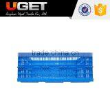 Eco-Friendly Recyclable Stackable Vented Folding Plastic Crate thumbnail-2