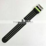 Double Color Men Women Sport Watchband Silicone Rubber Strap Watch Band For Samsung Gear S3 Replacement Watchbands thumbnail-5