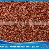 Aquarium fish food used Extra red pellets