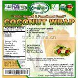 High Quality COCONUT WRAP - Gluten Free, 100% Natural & Vegan thumbnail-2
