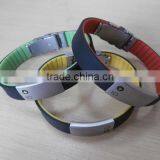 Best Quantity Adjustable Silicone Wristband With Engraved QR Code thumbnail-1