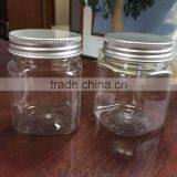 250g Aluminum Lid Square Honey Bottle Wholesale thumbnail-1