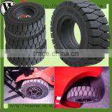 Airless Forklift Tire 21x8-9 /forklift Solid Tire for Material Handling Equipment thumbnail-1