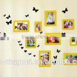 Custom Crystal Surface Wholesale Gifts Magnet Picture Frames Magnetic Photo Frame thumbnail-3