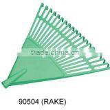 Garden Tools Mini Small 20 Tooth Plastic Rake 90504 thumbnail-1