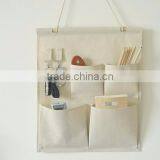 Over the Door Magazine Storage Pockets, Wall Door Closet Hanging Storage Bag Organizer thumbnail-2