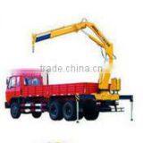 Hot Sale XCMG 8ton Telescopic Truck Mounted Crane For Sale thumbnail-3