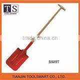 Garden Digging Flat Spade Shovel With Wooden Handle thumbnail-1