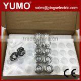 19mm LA19-AJS11EW12VS Metal Push Button Stainless Steel thumbnail-2