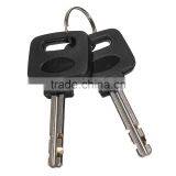 Orange 6mm Security Motorcycle Motorbike Sturdy Wheel Disc Brake Lock Safety Alarm / Key thumbnail-6