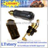 Black Color Car Merit 12V Rated Voltage 0-35V DC Max Current 16A Power Plug Power Socket thumbnail-5