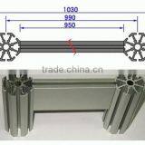 OEM Aluminum Profiles Extruded for Removable Wall Partitions thumbnail-1