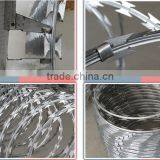 Wholesale Concertina Razor Barbed Wire Fence Price/Concertina Razor Barbed Wire Used As Fence/Hot Dipped Galvanized Razor