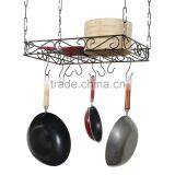 Hanging Nice Metal Kitchen Pot Rack thumbnail-6