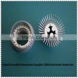 OEM Anodizing Round Aluminum Heatsink With High Quality thumbnail-2