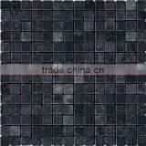 NATURAL JET BLACK MARBLE MOSAIC TILES thumbnail-6
