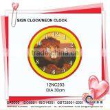 NEON CLOCK WALL CLOCK 12NC203 thumbnail-1