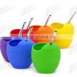 LFGB,FDA,SGS Certification SILICONE YERBA MATE DRINKWARE TYPER MATE GOURD thumbnail-5