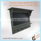 Wall Hanging Week Bulletin Chalkboard Board With Coat Hooks thumbnail-4