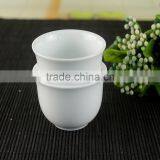 White Porcelain Tea Cup Without Handle and Lids thumbnail-4