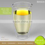 Latest Design Double Wall Coffee Milk Glass Cup thumbnail-4