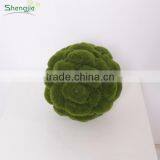 J080413 Hot Sale Green Artificial Moss Grass Ball, Fake Moss Balls for Decoration thumbnail-2