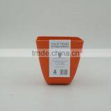 Biodegradable Bamboo Fiber Colorful Flower Pot thumbnail-3