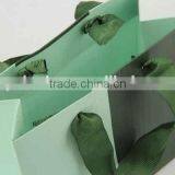 Two-colored Foldable Gift Bag With Stripes/ Shopping Bag thumbnail-6