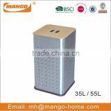 35L and 55L Round Stainless Steel Laundry Bin thumbnail-5